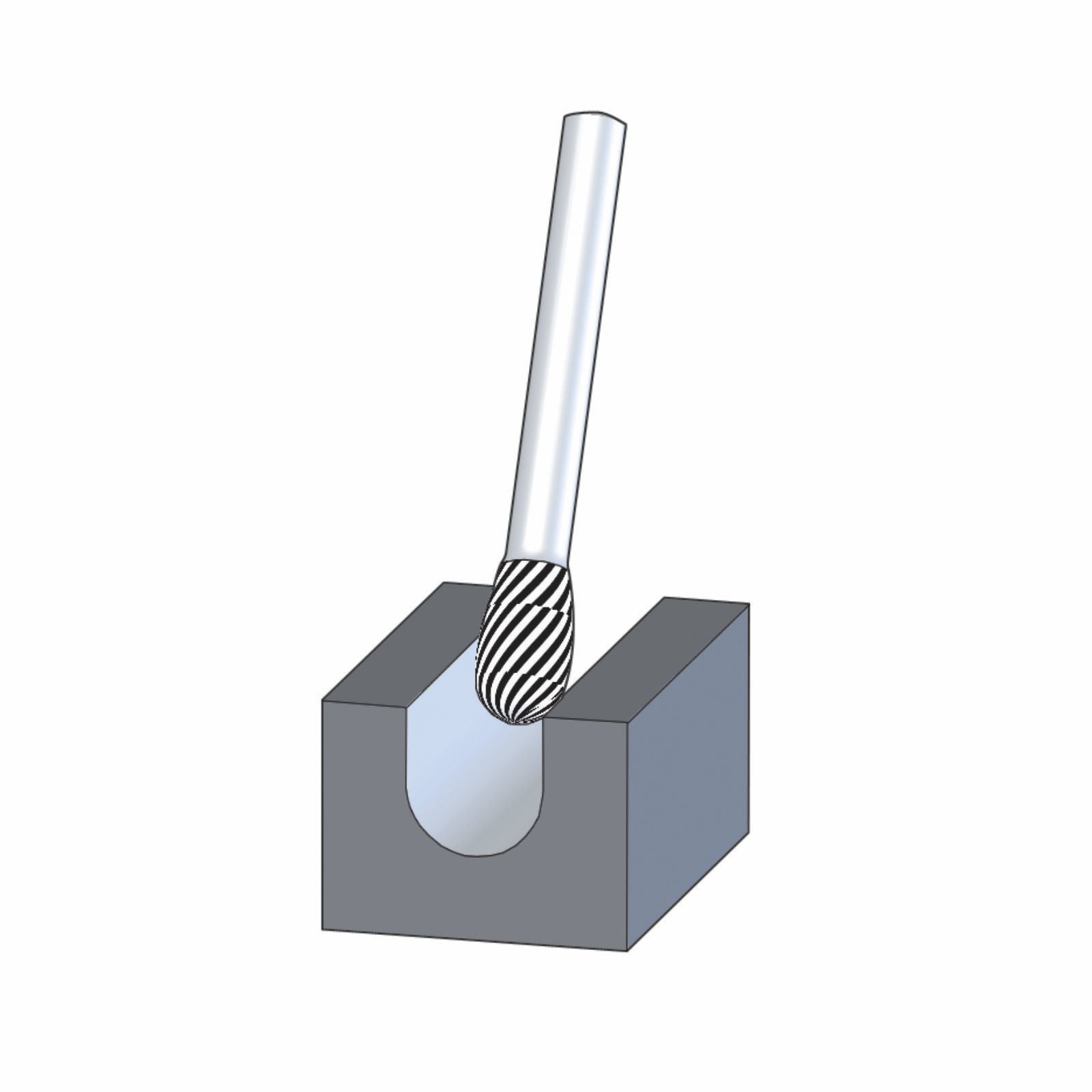 Pferd Oval Shape TC Burr TRE MX NCC3