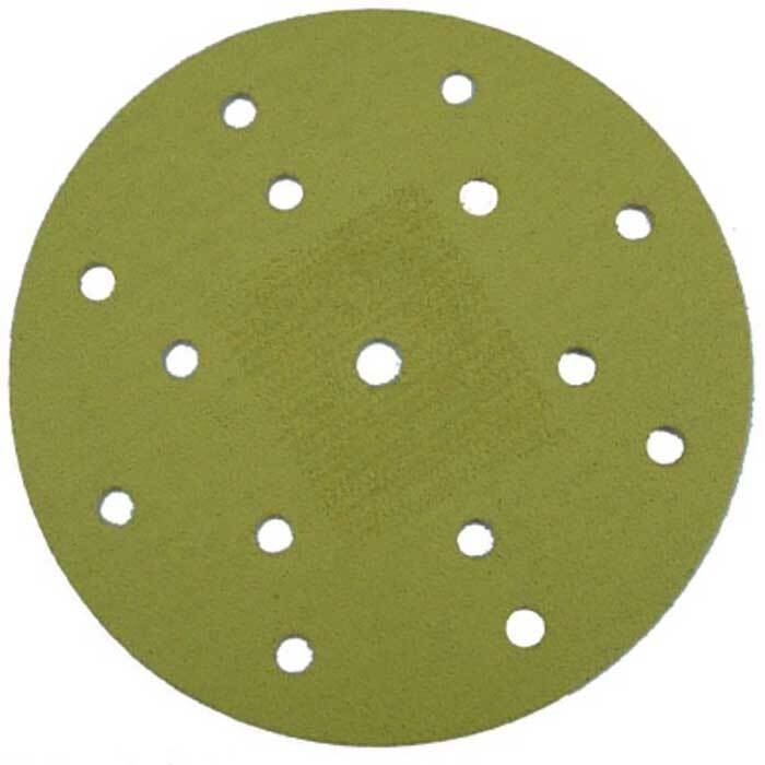 Pferd Paper Hook and Loop Discs 15 Hole Al Oxide 150mm 40 Grit Bulk - Pack of 50 - AIMS Industrial Supplies