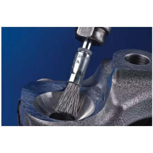 Pferd Pencil Brush Shaft Mounted Crimped Brass 20 x 22mm - Pack of 102