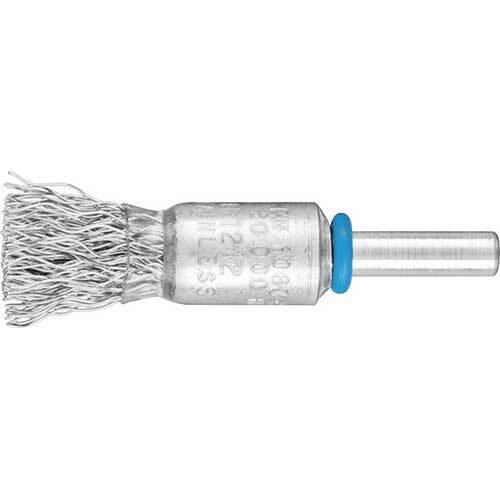 Pferd Pencil Brush Shaft Mounted Crimped Wire Inox 12 x 12 mm - Pack of 10