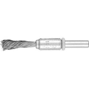 Pferd Pencil Brush Shaft Mounted Single Twist Knot Steel Wire 10 x 10mm - Pack of 10 - AIMS Industrial Supplies