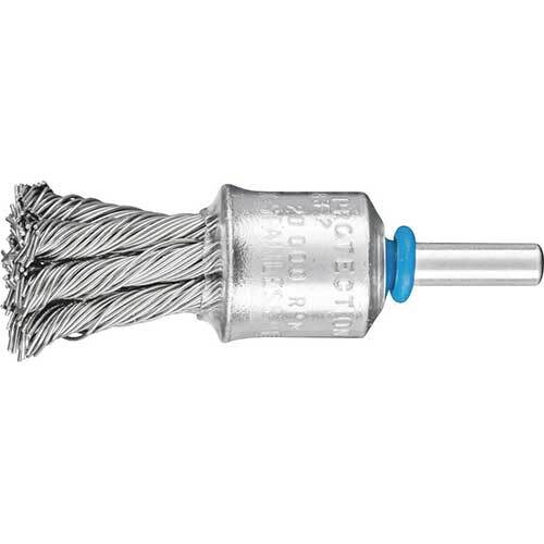 Pferd Pencil Brush Shaft Mounted Twist Knot Inox - AIMS Industrial Supplies