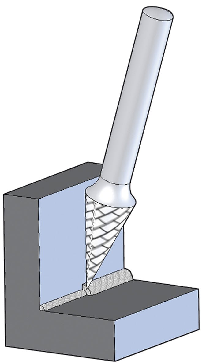 Pferd Pointed Cone TC Burr SKM Allround - AIMS Industrial Supplies