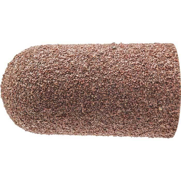 Pferd Policap Abrasive Cap Al Oxide L 21 x 40mm 60 Grit 42306211 - Pack of 50