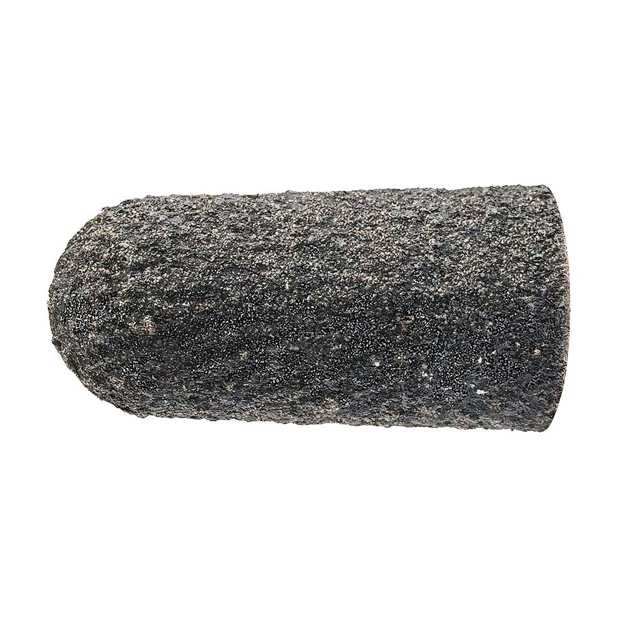 Pferd POLICAP PC KEL cap, conical with rounded tip, dark grey medium grain, side view