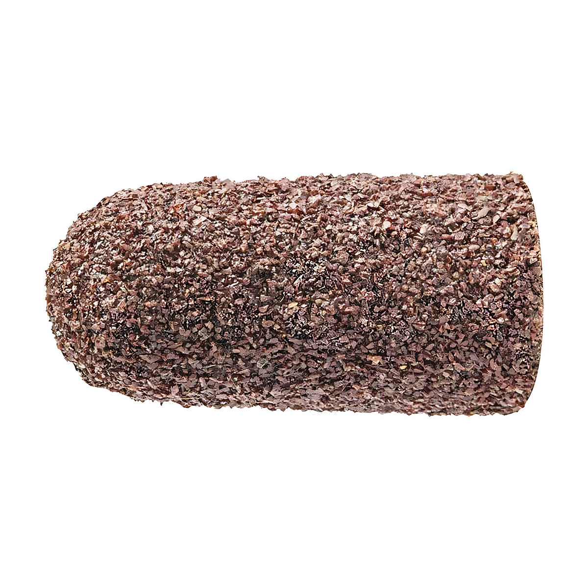 Pferd POLICAP PC KEL cap, conical with rounded tip, red-brown medium-coarse grain, shorter wide cap, side view