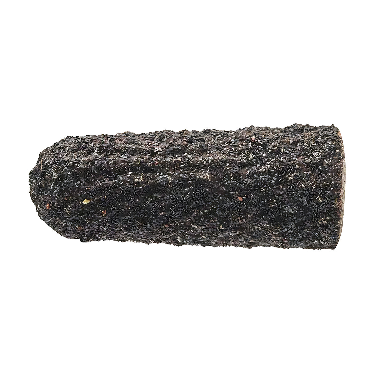 Pferd POLICAP PC KEL cap, conical with rounded tip, dark brown-black very coarse grain, small cap, side view