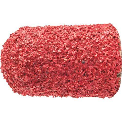 Pferd Policap Abrasive Cap Ceramic Oxide C Shape 7 x 13mm 80 Grit 42302076 - Pack of 50 - AIMS Industrial Supplies