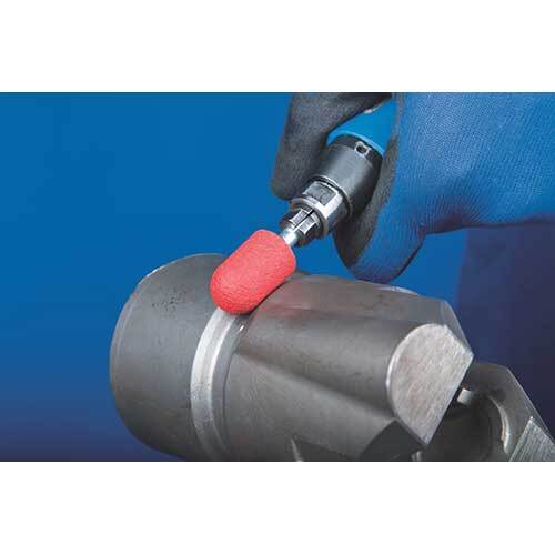 Pferd Policap Abrasive Cap Ceramic Oxide C Shape 7 x 13mm 80 Grit 42302076 - Pack of 50 - AIMS Industrial Supplies