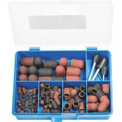 Pferd Policap Abrasive Caps & Holders C 49601103 - 110pcs./Set - AIMS Industrial Supplies