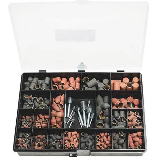 Pferd Policap Abrasive Caps & Holders Mixed 49606500 - 650pcs./Set - AIMS Industrial Supplies