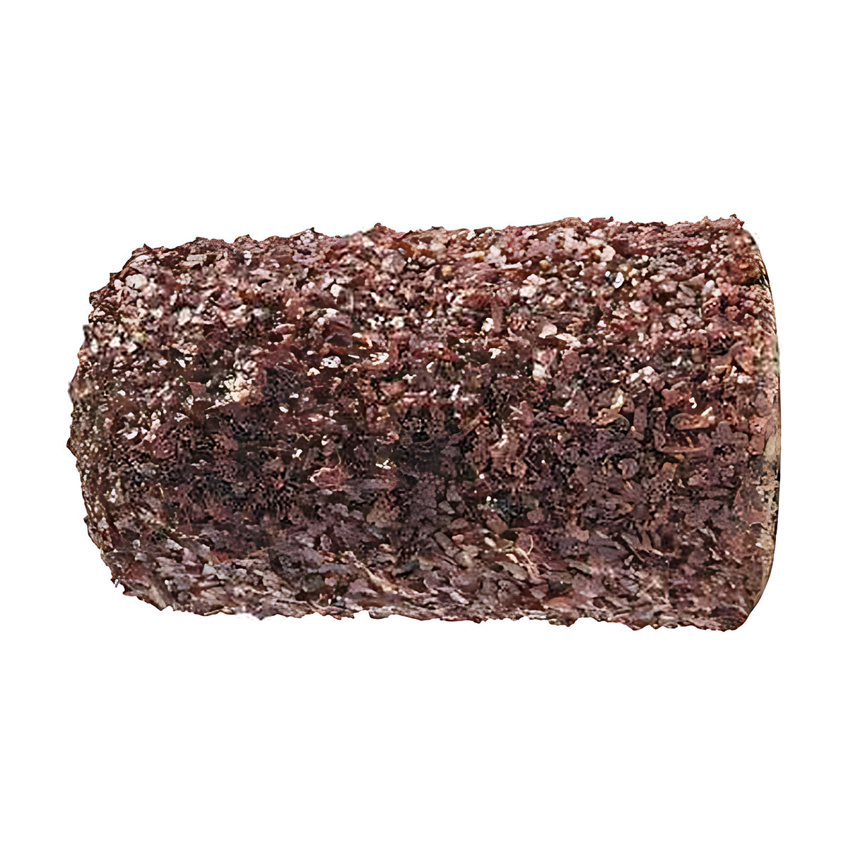 Pferd POLICAP PC ZYA cap, short cylindrical, coarse red-brown grain, side view