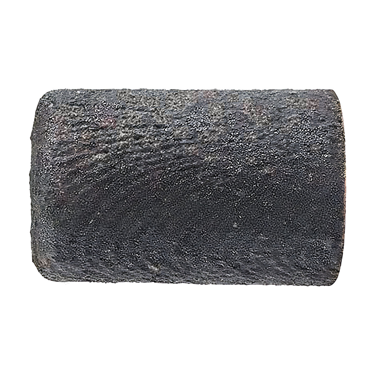 Pferd POLICAP PC ZYA cap, cylindrical, dark grey fine grain with a fine herringbone texture, side view