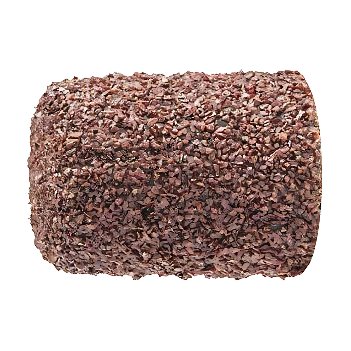 Pferd POLICAP PC ZYA cap, cylindrical, coarse red-brown grain, large wide cap, side view