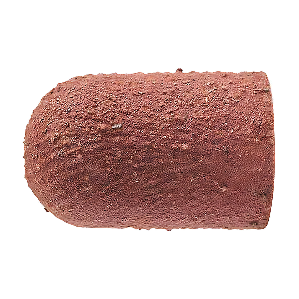 Pferd POLICAP PC WRC cap, cylindrical with radius end, terracotta red medium grain, long cap, side view