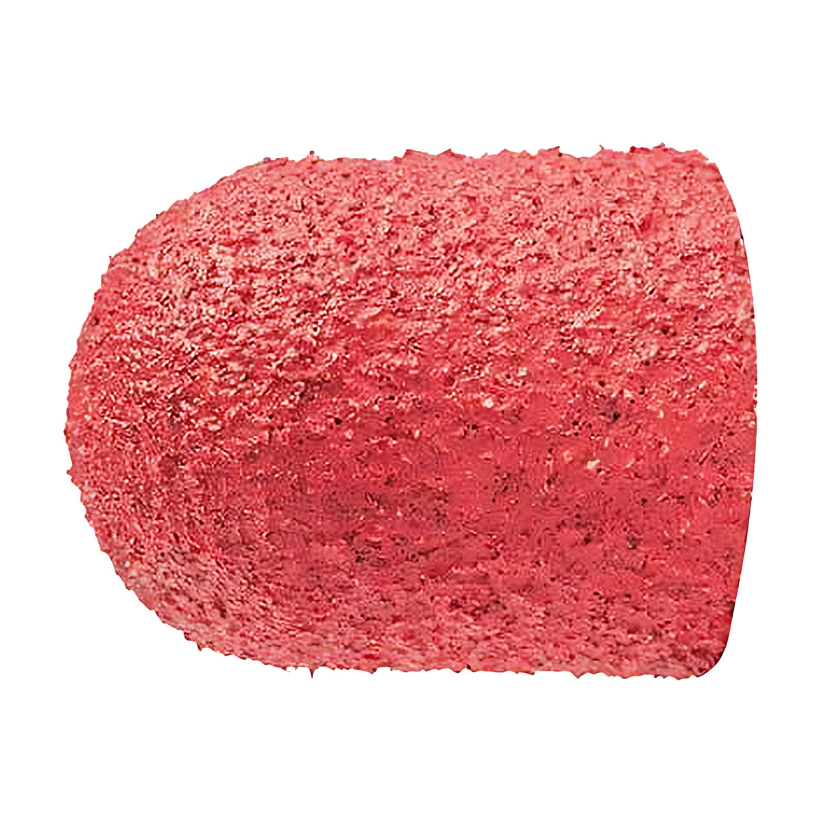 Pferd POLICAP PC WRC CO-COOL cap, bright red ceramic grain, large wide cap with radius end, side view