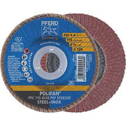 Pferd Polifan Flap Disc GP Aluminium Oxide - Steel/Inox - AIMS Industrial Supplies