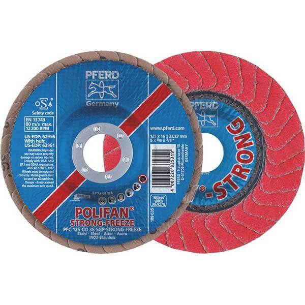 Pferd Polifan Flap Disc SGP Ceramic - Strong Freeze - AIMS Industrial Supplies