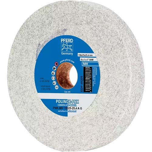 Pferd Polinox Convolute Grinding Wheel - PNK AG Medium Hard 150 x 25mm 47802642