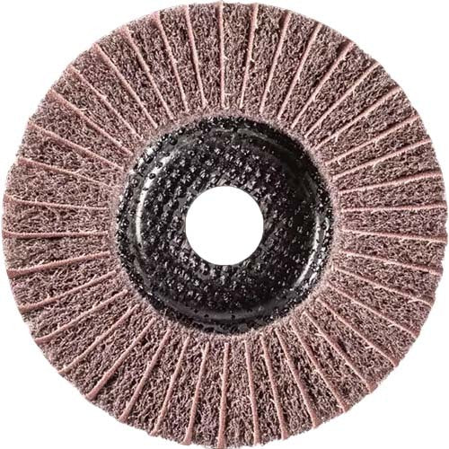 Pferd Polinox PNZ Fibre-Backing Wheel 125mm 100 Grit 44692266 - Pack of 5