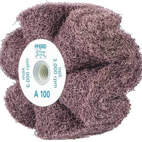 Pferd Polinox Ring Wheel - Radial PNG 100 x 50mm M14 100 Grit 44642201