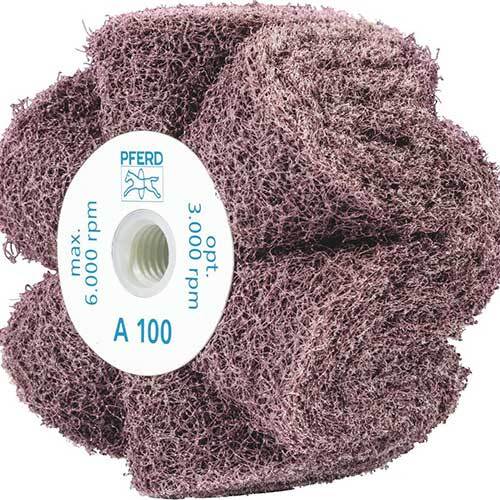 Pferd Polinox Ring Wheel - Radial PNG 100 x 50mm M14 280 Grit 44642203