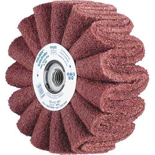 Pferd Polinox Ring Wheel - Wavy PNG 125 x 50mm M14 180 Grit 44642502