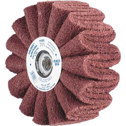 Pferd Polinox Ring Wheel - Wavy PNG 125 x 50mm M14 280 Grit 44642503