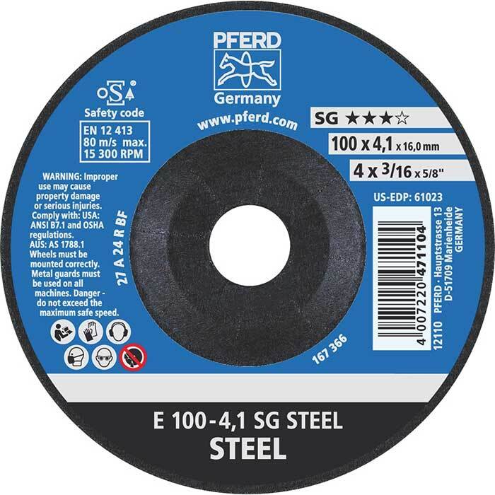 Pferd Premium Grinding Wheel D/C Steel - AIMS Industrial Supplies