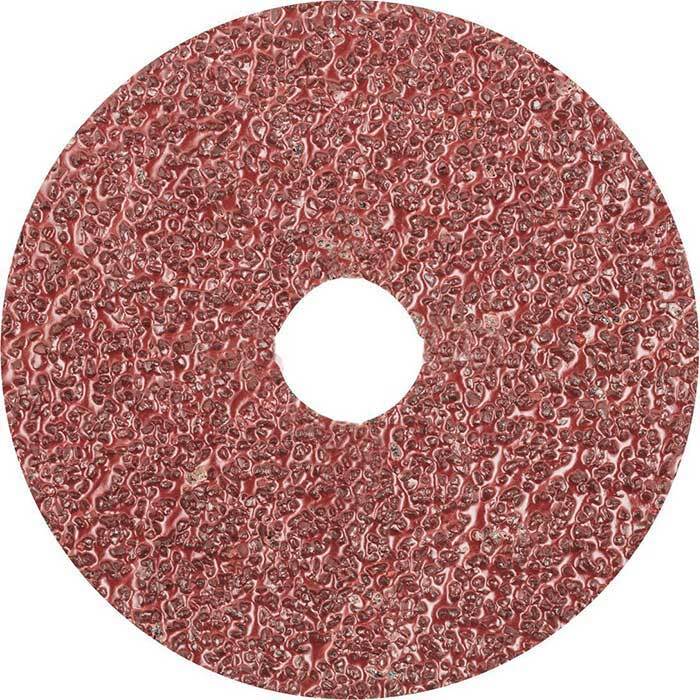 Pferd Resin Fibre Disc Al Oxide Unslotted 100mm (4") 16 Grit - Pack of 25