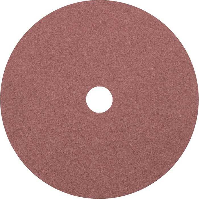 Pferd Resin Fibre Disc Al Oxide Unslotted 180mm (7") 120 Grit - Pack of 25