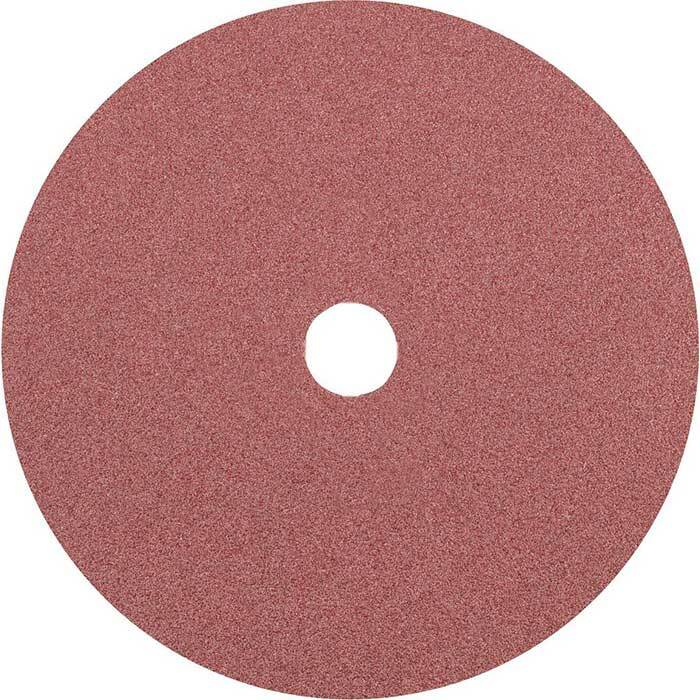 Pferd Resin Fibre Disc Al Oxide Unslotted 180mm (7") 60 Grit - Pack of 25