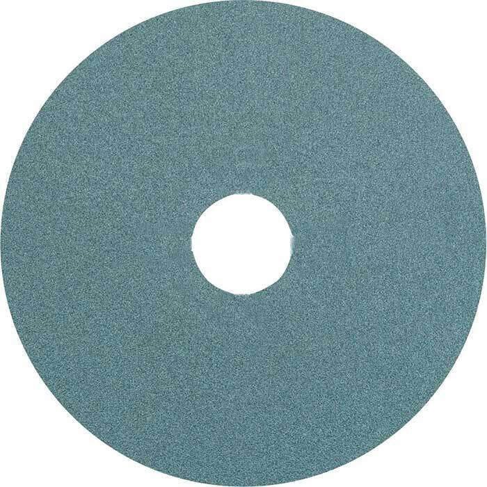 Pferd Resin Fibre Disc Zirconia - Unslotted 100mm (4") 120 Grit  - Pack of 25
