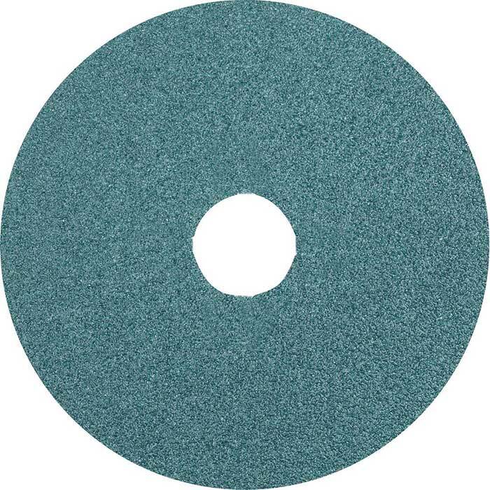 Pferd Resin Fibre Disc Zirconia - Unslotted 100mm (4") 60 Grit  - Pack of 25
