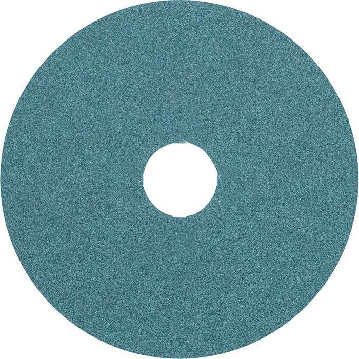 Pferd Resin Fibre Disc Zirconia - Unslotted 100mm (4") 80 Grit  - Pack of 25