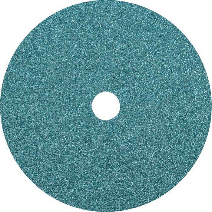 Pferd Resin Fibre Disc Zirconia - Unslotted 180mm (7") 36 Grit  - Pack of 25