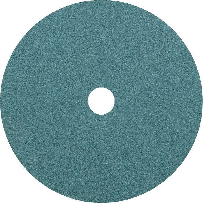 Pferd Resin Fibre Disc Zirconia - Unslotted 180mm (7") 80 Grit  - Pack of 25