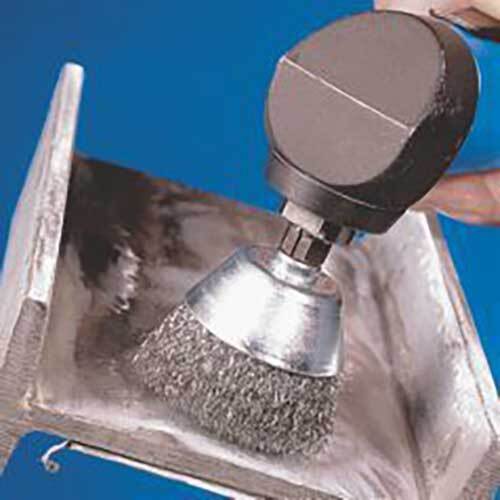 Pferd Shaft Mounted Cup Brush Crimped Steel2