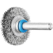 Pferd Shaft Mounted Wheel Brush Crimped Inox SS Wire - AIMS Industrial Supplies