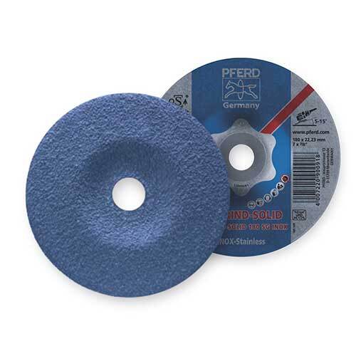Pferd Solid Inox Grinding Wheel 180mm SG 64186180mm - Pack of 10