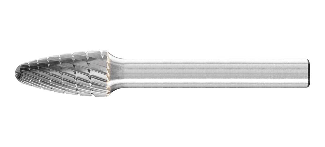 Pferd Tree Radius TC Burr RBF 1020/6 MX NCC 10 x 20mm, 6mm Shank