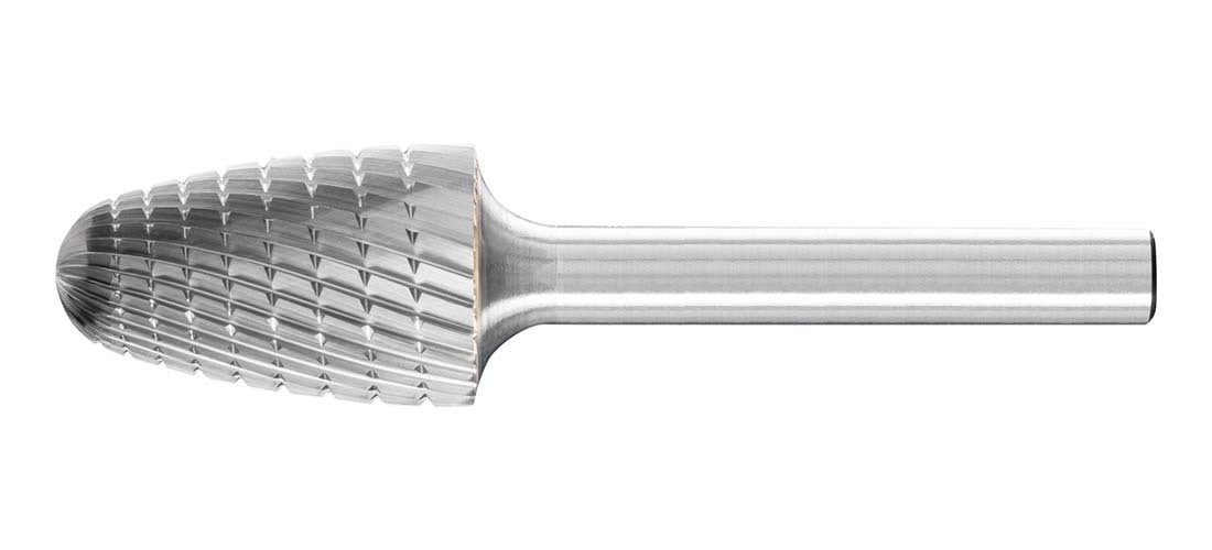 Pferd Tree Radius TC Burr RBF 1225/6 MX NCC 12 x 25mm, 6mm Shank