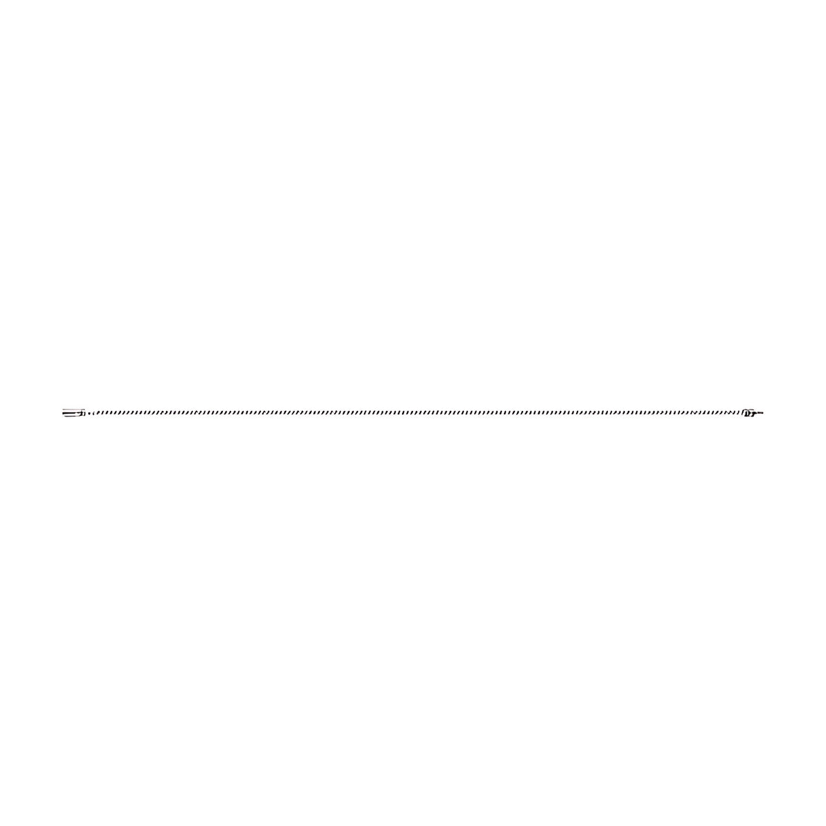 Pferd IBUV 1,000 mm tube brush extension, very long thin twisted wire shaft with a fitting at each end