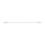 Pferd IBUV 300 mm tube brush extension, short twisted wire shaft with threaded fittings at both ends