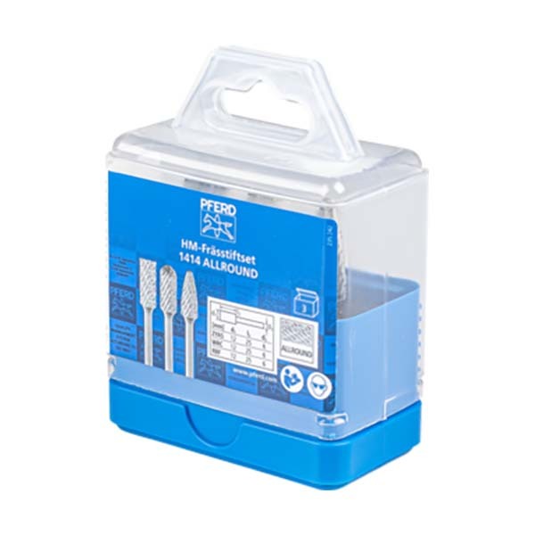 Pferd Tungsten Carbide Cutter Set 1414 Allround - 219014142