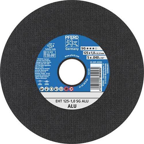 Pferd Ultra Thin Cut-Off Wheel Premium Aluminium 125 x 1.0mm - Pack of 25