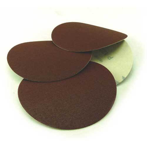 Pferd Velstick Paper Disc No Hole Al Oxide Stearated 125mm 80 Grit - Pack of 50