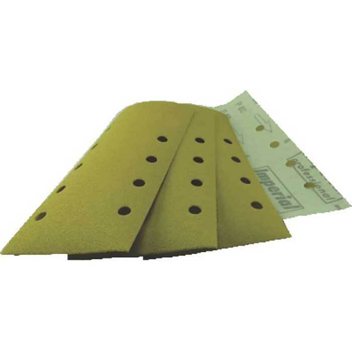 Pferd Velstick Paper Sheet C I-Car Al Oxide 8 Hole 93 x 178mm 120 Grit - Pack of 100