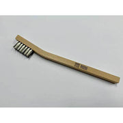 Pferd Welders Toothbrush Stainless Steel Inox Wire - Wood Handle - Pack of 36 - AIMS Industrial Supplies
