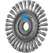 Pferd Wheel Brush RBG Twist Knot Inox 125 x 6mm 43302506 - Pack of 2 - AIMS Industrial Supplies
